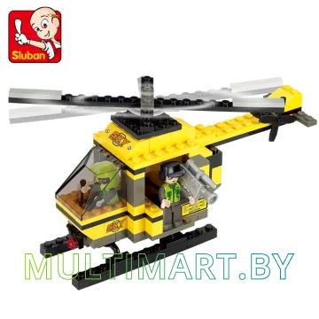 Конструктор Sluban M38-B0137 Внедорожные гонки (360 деталей) картинка 8